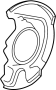View Brake Dust Shield Full-Sized Product Image 1 of 2
