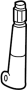 View Steering Shaft (Lower) Full-Sized Product Image 1 of 2