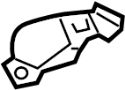 Image of Instrument Panel Side Cover image for your 2021 TOYOTA COROLLA