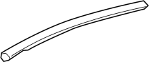 Image of Drip molding. MOULDING, ROOF DRIP. image for your 2013 TOYOTA MATRIX Base Wagon