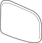 Image of MIRROR GLASS SURFACE. MIRROR OUTER.  Included with: Mirror. image for your 2019 TOYOTA TUNDRA