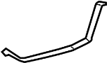 Image of Fuel Tank Strap image for your 2009 Toyota RAV4  Sport Sport Utility 