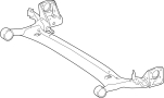 View Beam SUB - Assembly, AX. Beam, Axle. Crossmember. (Rear) Full-Sized Product Image 1 of 2