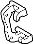 Image of Disc Brake Caliper Bracket image for your 2008 TOYOTA SIENNA
