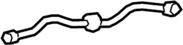 Image of Brake Hydraulic Hose image for your 2015 Toyota Tacoma   