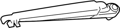 View Back Glass Wiper Arm (Rear) Full-Sized Product Image 1 of 3