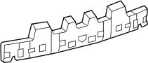 View Bumper Impact Absorber (Rear) Full-Sized Product Image 1 of 2