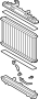 Image of Radiator image for your 2017 TOYOTA SIENNA XLE Mini Passenger Van 3.5L  AWD