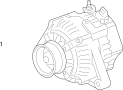 View Alternator Pulley Full-Sized Product Image