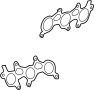 View Exhaust Manifold Gasket Full-Sized Product Image