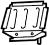 Image of Bracket. Pipe. (Front). Bracket used to support. image for your 2018 TOYOTA TUNDRA SR5 Crew Cab Pickup Fleetside