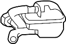 Image of Vapor Canister Filter image for your 2008 Toyota Avalon   