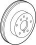 Image of Disc Brake Rotor (Front) image for your Toyota Highlander  