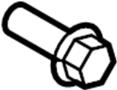 Image of Bolt. Channel. Guide. (Rear, Lower). A threaded rod with a. image for your 2019 Toyota 86   