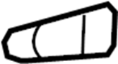 View Exterior Door Handle Pad (Front) Full-Sized Product Image
