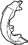 View Parking Brake Shoe Full-Sized Product Image