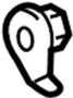 Image of Nut. Arm. (Rear, Lower). A solid metal or plastic. image for your 1993 TOYOTA CAMRY SEDAN, XLE