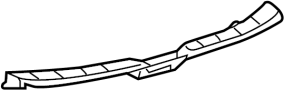 Image of Liftgate Trim Scuff Plate (Rear) image for your 2015 Toyota Highlander   