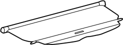 Image of Cargo Cover image for your 2019 Toyota Corolla 1.8L M/T SE Hatchback 