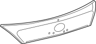 Image of Liftgate Finish Panel image for your 2011 Toyota Matrix 1.8L M/T FWD Base Wagon 