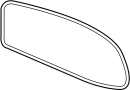 Image of Door Mirror Glass image for your 2023 Toyota RAV4   