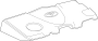 Image of Engine Cover image for your 2013 Toyota Camry  Hybrid XLE Sedan 