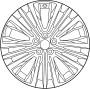 Image of Wheel, alloy. Wheel, Disc Chrome P. image for your Toyota