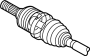 Image of CV Joint Kit image for your 2021 Toyota Venza   