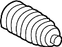 Image of Boot. Dust. (Right). A collection of parts. image for your Toyota