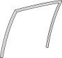 Image of Window Channel (Rear) image for your 2023 Toyota Venza   