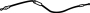Image of Door Latch Cable (Rear) image for your 2014 Toyota Tacoma 4.0L V6 A/T 4WD Base Extended Cab Pickup Fleetside 