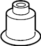 Image of Suspension Crossmember Insulator (Rear, Lower) image for your 2023 Toyota Venza   