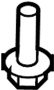 Image of Bumper Cover Bolt image for your 2007 Toyota RAV4   