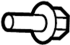 View Mud Flap Screw Full-Sized Product Image
