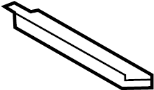 View Bumper Face Bar Reinforcement Beam (Front) Full-Sized Product Image 1 of 3