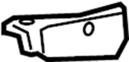Image of Headlight Bracket (Upper) image for your 2010 Toyota RAV4   