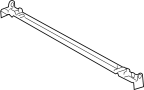 Image of Shroud, Fan, NO.2. (Upper) image for your 2008 Toyota Highlander  Hybrid Limited Sport Utility 