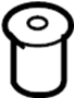 View Cushion. Condenser. Insulator.  Full-Sized Product Image
