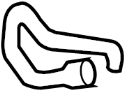 Image of A/C Evaporator Drain image for your 2009 Toyota Yaris   