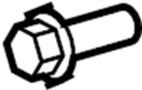 View Stud. Bolt. (Rear, Upper, Lower) Full-Sized Product Image