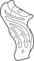 Image of Shield. Heat. Exhaust. (Upper). A Heat reflective. image for your 1993 TOYOTA COROLLA