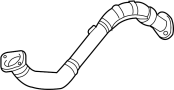 Image of Exhaust Pipe (Front) image for your 2014 Toyota Camry   
