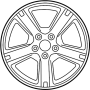 Image of Wheel, alloy. Wheel, Disc. image for your 2007 Toyota RAV4  Base Sport Utility 