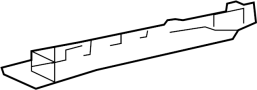 Image of Suspension Crossmember Reinforcement (Front, Rear) image for your 2002 TOYOTA RAV 4