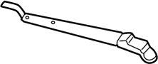 Image of Windshield Wiper Arm (Right, Front) image for your 2012 Toyota Yaris  CE Hatchback 