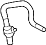 Image of Cabin Air Temperature Sensor Aspirator Tube image for your 2018 TOYOTA RAV4 Hybrid Limited