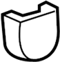Image of Cover. Belt. Retractor. (Lower). Seat Belt Anchor Plate. image for your 2012 Toyota Sequoia   