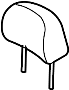 Image of Headrest Assembly, SE. (Front) image for your 2021 Toyota GR Supra   
