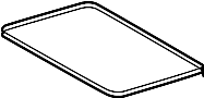 Image of MOLDING. MOULDING, SUN ROOF O. image for your TOYOTA RAV 4