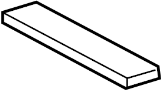 View Headliner pad. PAD, Roof Silencer.  Full-Sized Product Image
